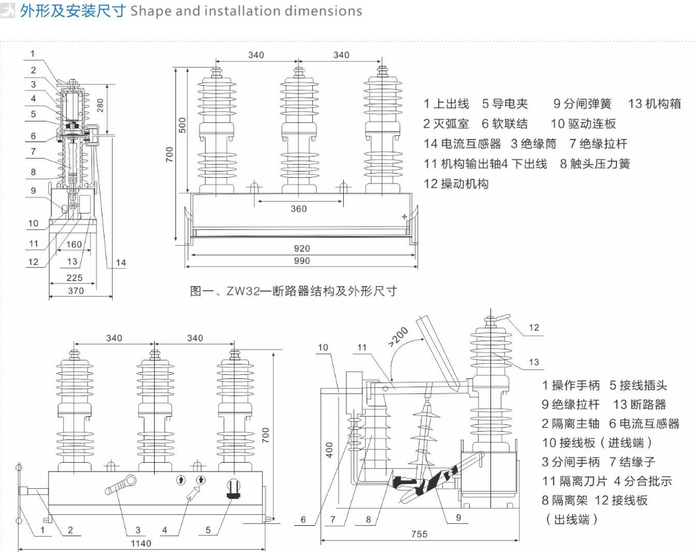 ZW32-12F參數(shù)